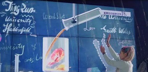 聚劃算互動(dòng)機(jī)場(chǎng)廣告，給生硬廣告加點(diǎn)料