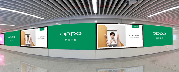 南寧地鐵品牌墻廣告 南寧地鐵品牌墻廣告