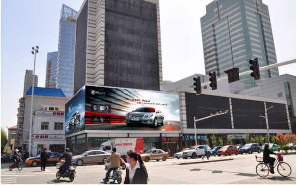 石家莊戶外樓宇LED大屏廣告有什么優(yōu)勢(shì)?