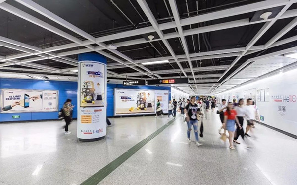 交通銀行廣州地鐵廣告 交通銀行廣州地鐵廣告