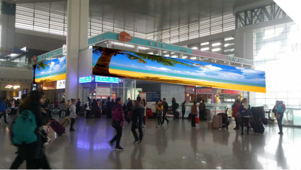 成都東站燈箱廣告 成都東站燈箱廣告