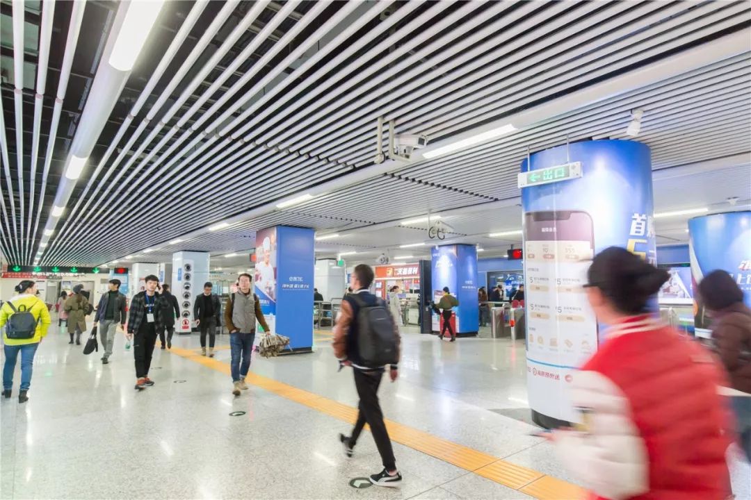 餓了么長沙地鐵廣告 餓了么長沙地鐵廣告