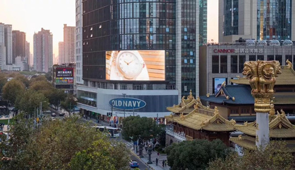 上海南京西路靜安寺百樂門LED大屏廣告 上海南京西路靜安寺百樂門LED大屏廣告