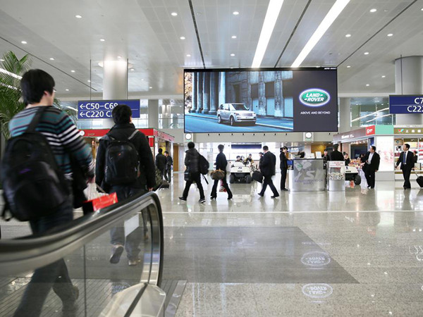 上海浦東機(jī)場(chǎng)LED廣告