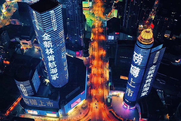 林肯汽車地標(biāo)LED廣告 林肯汽車地標(biāo)LED廣告