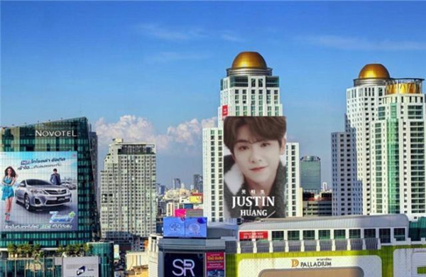 承包泰國巨型LED屏，Justin粉絲為了應(yīng)援偶像太拼了！