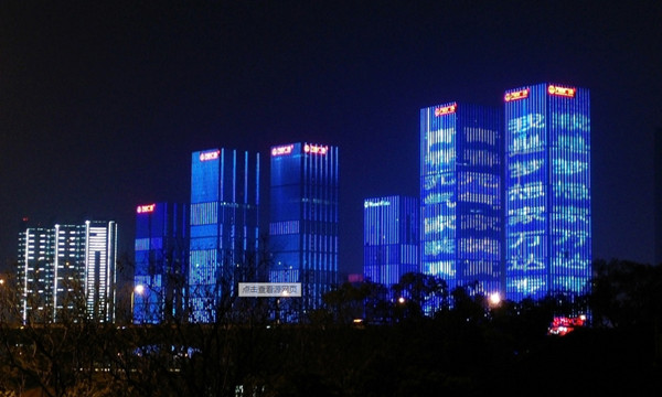 長(zhǎng)沙萬達(dá)地標(biāo)LED廣告