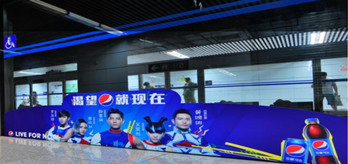 北京地鐵屏蔽門能做廣告嗎？