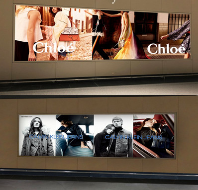 哈爾濱機(jī)場大廳燈箱廣告