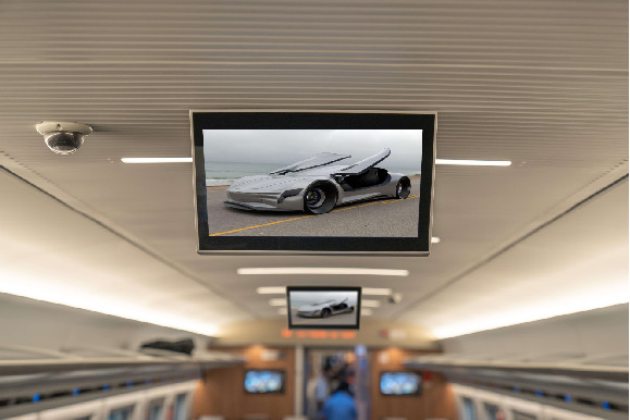 高鐵動(dòng)車車內(nèi)視頻廣告投放形式介紹