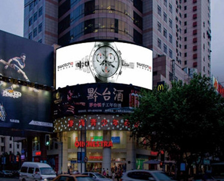 上?；春Ｖ新沸氯A聯(lián)商廈led屏廣告