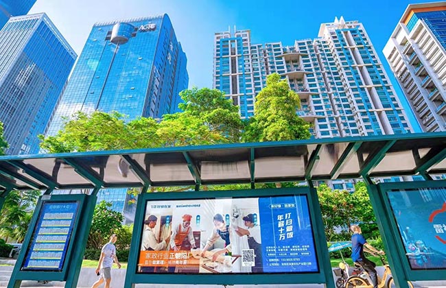 深圳候車亭廣告為什么值得投放？