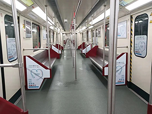 這樣的廣告多來點！廣州地鐵廣告車廂內(nèi)科普高血壓健康知識