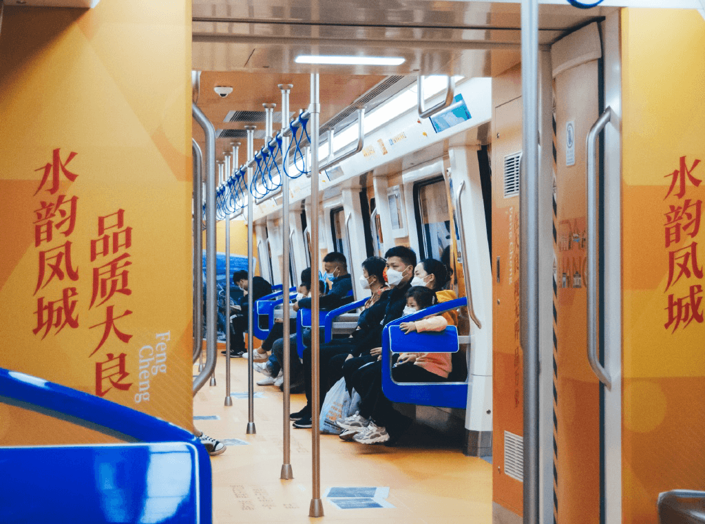 佛山地鐵3號(hào)線廣告價(jià)格多少錢？佛山地鐵廣告大良政務(wù)特色案例圖
