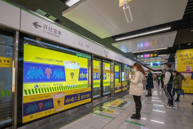 昆明地鐵廣告價格收費，昆明地鐵五一路站熱門廣告案例優(yōu)勢分析