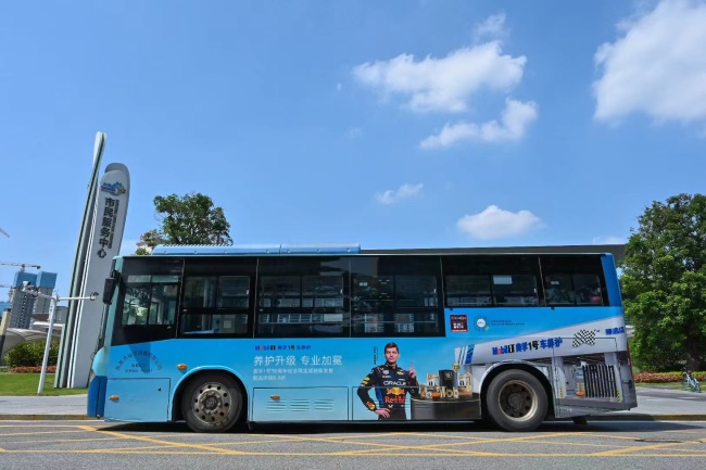 東莞公交廣告車身貼紙巴士廣告線路案例圖，東莞公交車巴士廣告價格收費