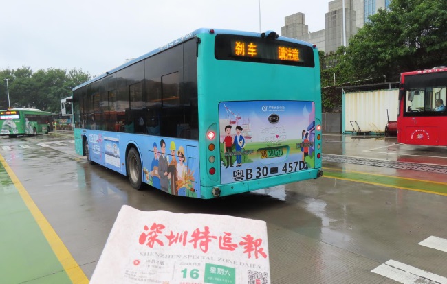 深圳公交車身廣告外車貼巴士廣告投放，深圳公交車廣告價格