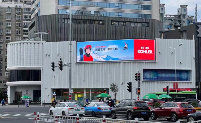 廈門(mén)湖濱南路福聯(lián)商圈戶外LED廣告投放，廈門(mén)大屏廣告價(jià)格