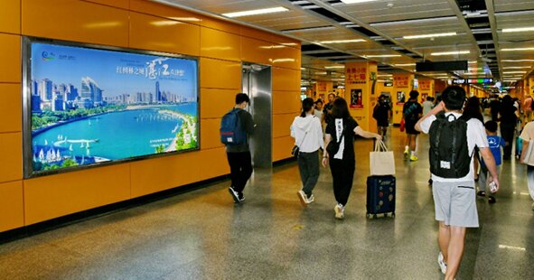 廣州地鐵廣告牌價格多少尺寸？廣州地鐵廣告政府文旅行業(yè)案例
