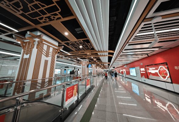 佛山地鐵3號線廣告價收費多少錢？佛山地鐵大良站廳廣告經典案例